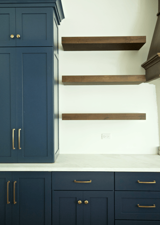 Navy Cabinetry