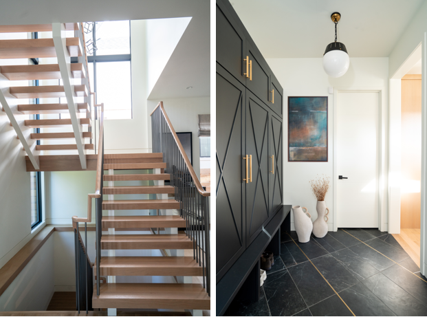 Stairs Mudroom