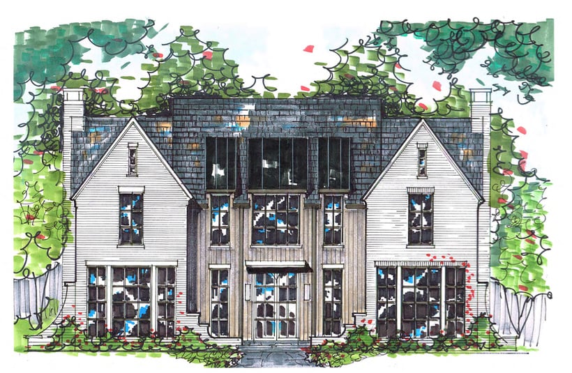 The Oaks Hinsdale Lot Rendering 1