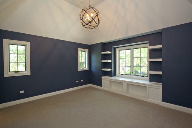 Navy Bedroom