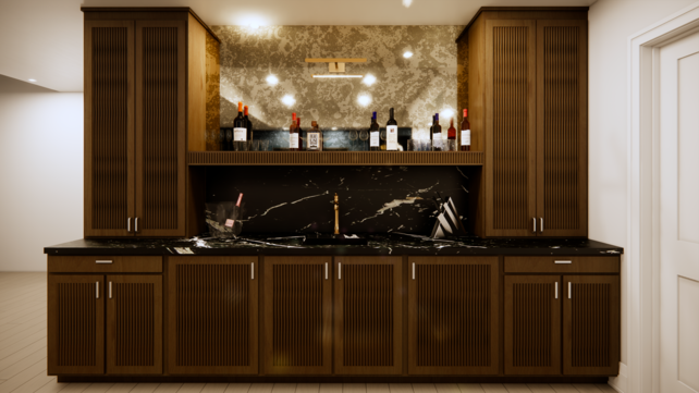 basement bar