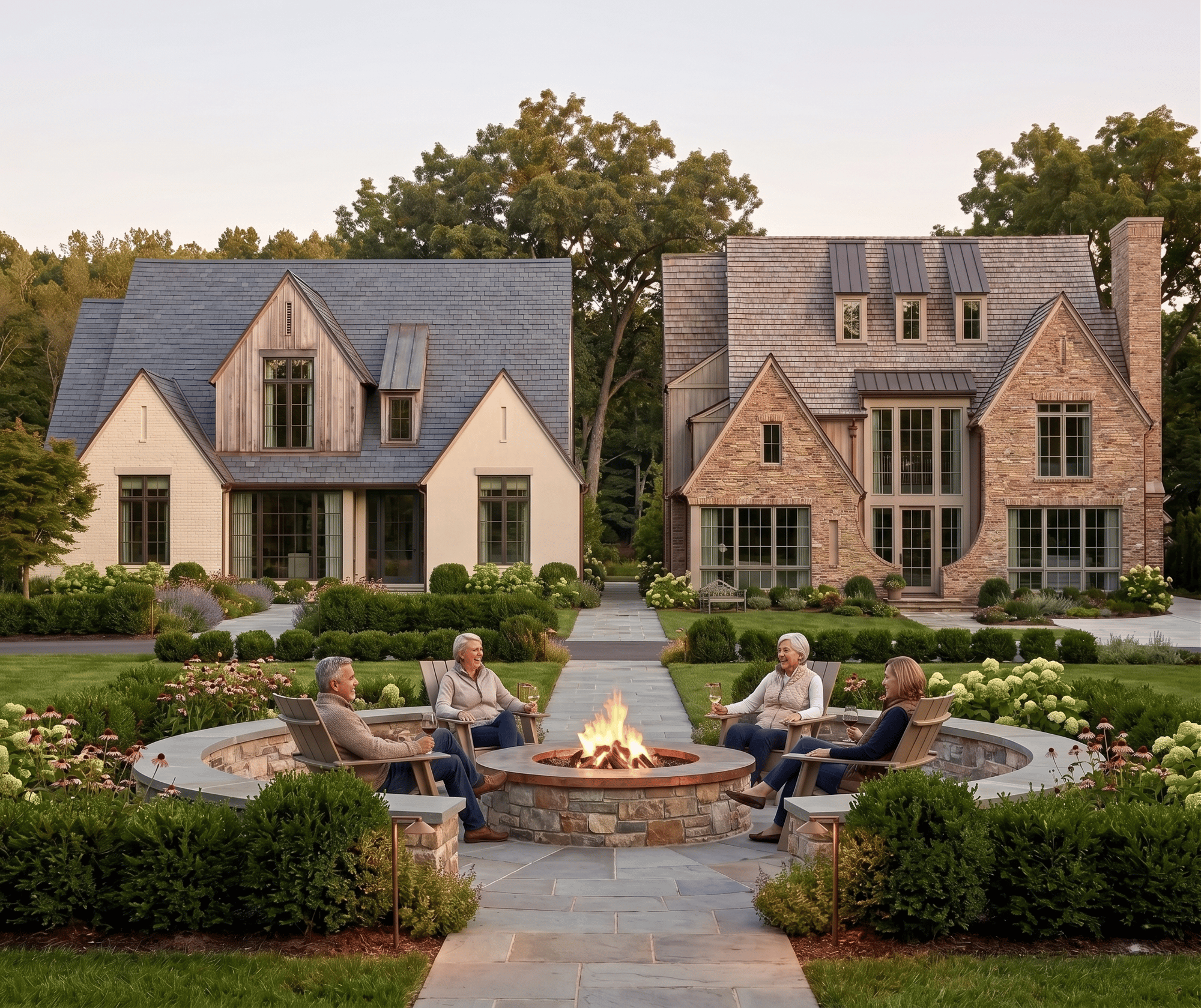 lots with fire pit rendering